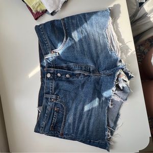 Levi 501 jean shorts
